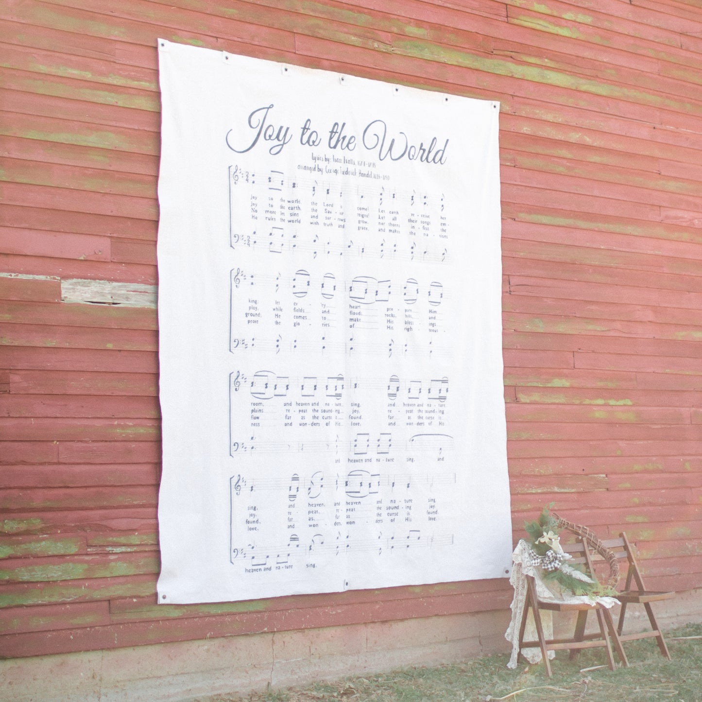 Joy To The World - Extra Large Wall Banner - MADE-TO-ORDER