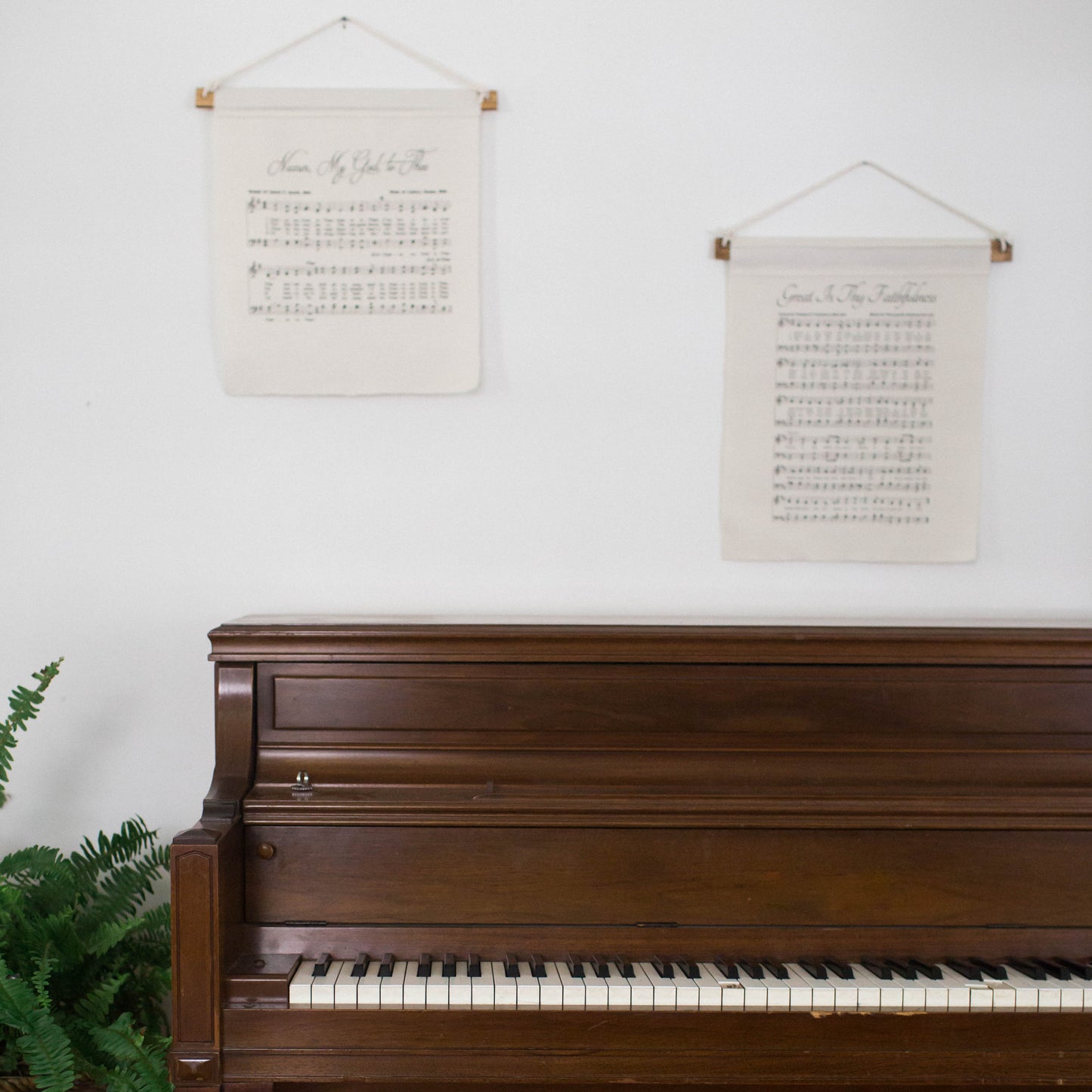 Great Is Thy Faithfulness - Fabric Wall Hanging