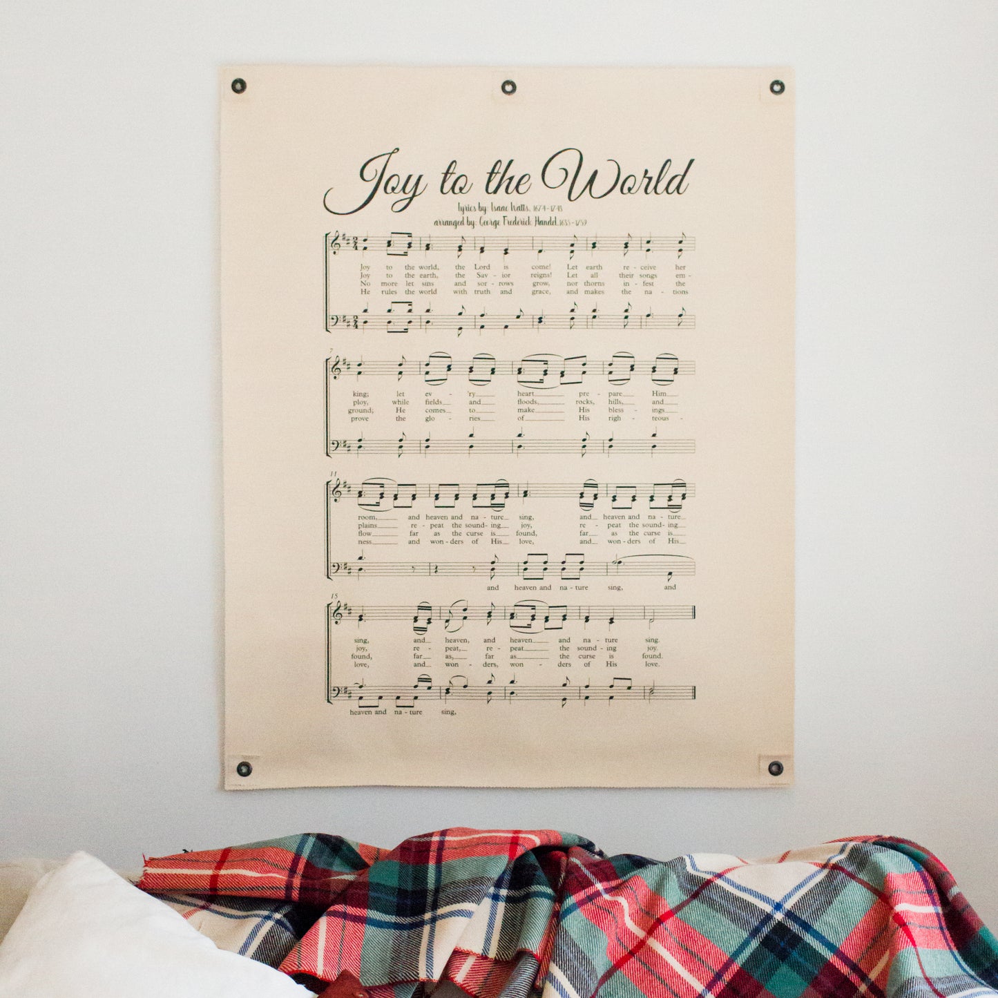 Joy to the World - Wall Canvas
