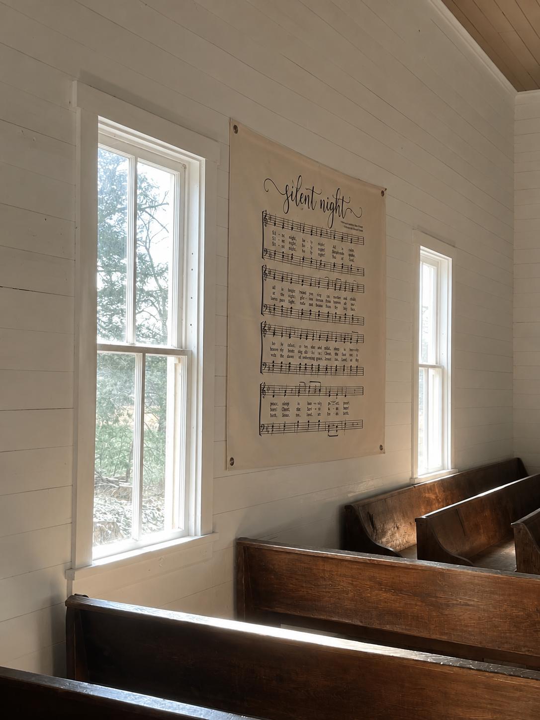 Silent Night - Wall Canvas