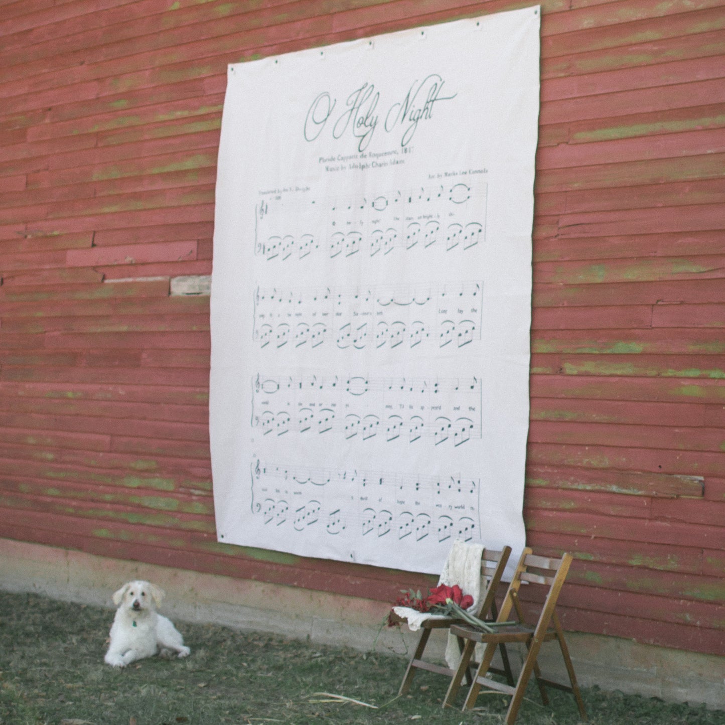 Oh Holy Night - Extra Large Wall Banner - MADE-TO-ORDER