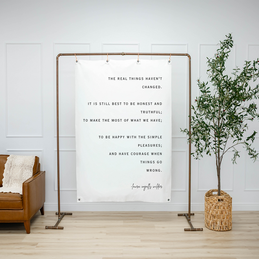 The Real Things Haven't Changed - Wall Canvas - Made To Order